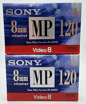 【中古】Sony 8 mm MPビデオカセット ? 120分( 2パック)