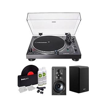 【中古】Audio-Technica AT-LP120XUSB ダイレクトドライブ アナログおよびUSBターンテーブル (ブラック..