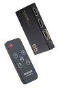 【中古】(非常に良い)エレコム HDMI切替器 8K60Hz/4K120Hz対応 【PS5/PS4/PS3/Switch/FireTVStick対応】 2入力1出力 自動/手動切替 8K 4K 対応 ブラック DH-SW8KP21BK