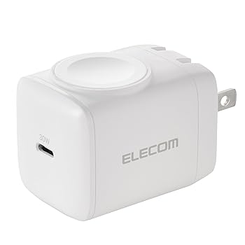 【中古】エレコム 充電器 Type-C 30W Apple Watch 対応 1ポート USB PD対応 折りたたみ式プラグ ホワイト EC-AC9830WH 【中古】エレコム 充電器 Type-C 30W Apple Watch 対応 1ポート USB PD対応 折りたたみ式プラグ ホワイト EC-AC9830WH