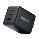 【中古】(非常に良い)エレコム 充電器 100W 3ポート USB-C×2 USB-A×1 USB PD対応 スイング式プラグ採用 ブラック ACDC-PD10...