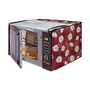【中古】Lithara Flower Printed Microwave Oven Cover for LG 28 Litre MC2846BCT