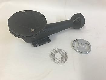 【中古】(非常に良い)Holland グリルバーナー 交換用 鋳鉄バーナー SG2-105 スクリーン付き SG2-104 & エアシャッター SG2-103