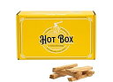 【中古】HOT BOX (ホットボックス) 窯乾燥オーククッキングウッド - 6インチ ミニカットログ ポータブル木材焚きピザオーブンと喫煙者用 1箱 (350...