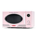 【中古】Nostalgia Retro Countertop Microwave Oven - Large 800-Watt - 0.9 cu ft - 12 ...