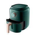 【中古】LVAD エアフライヤー , オイルフリーエアフライヤー家庭自動多機能電気フライヤーポテトチップマシン3L (Color : Green, Plug T...