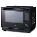 【中古】アイリスオーヤマ スチームオーブンレンジ30L MS-F3003-B ブラック