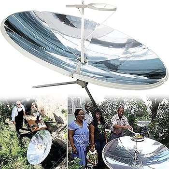 【中古】(非常に良い)1800W集光式ソーラークッカーソーラークッカーサンオーブン屋外オーブン直径1.5m..