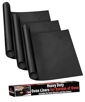 【中古】(非常に良い)Thick Heavy Duty Oven Liners for Bottom of Oven | 3 Pack Non Stick Oven Liners for Bottom of Electric Oven | Reusable Oven Mat for Bott 【中古】(非常に良い)Thick Heavy Duty Oven Liners for Bottom of Oven | 3 Pack Non Stick Oven Liners for Bottom of Electric Oven | Reusable Oven Mat for Bott
