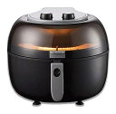 【中古】デジタルディスプレイ付きフライヤーエアフリグリデジタルフライヤー、ラピエアフライヤーは空気循環システムを採用し、健康的なオイルフリー、