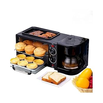【中古】(非常に良い)Deerouトースター ロースター コーヒーメーカー トースター オーブン 3 in 1 多機能 サンドイッチ 朝食メーカー 1050W ハイパワー グリル調理 11 【中古】(非常に良い)Deerouトースター ロースター コーヒーメーカー トースター オーブン 3 in 1 多機能 サンドイッチ 朝食メーカー 1050W ハイパワー グリル調理 11