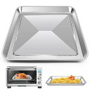 【中古】12インチ x 12インチのベーキングパン Breville Compact Smart Oven用、食品グレードのノンスティックトースターオーブンの交...