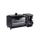 【中古】(非常に良い)トースター家庭用多機能サンドイッチ朝食機ロースタートースター調理上下ヒータータイミング機能付き温度制御機能バーベキュープレートトースト