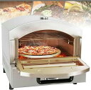 【中古】(非常に良い)12インチ商用電動ピザオーブン、1800Wポータブルアウトドアピザオーブン、温度計内蔵、ホームシングル/ダブルピザ引き出しトースターオーブ...