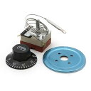 【中古】(非常に良い)50-300℃ ダイヤルサーモスタット温度制御 電気オーブン用 220V 16A