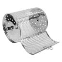 【中古】LALADEFIEE エアフライヤー ロティサリーバスケット 回転式グリルバスケット 金属製ケージ 家族の集まりや屋外 に最適
