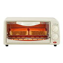 【中古】APIX オーブントースター 2枚焼き 一人暮らし コンパクト 小型 タイマー15分 受け皿付き 上下ヒーター アイボリー