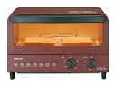【中古】コイズミ オーブントースター 1200W 無段階温度調節 15分タイマー 3枚焼き レッド KOS-1218/R