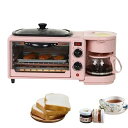 【中古】WXQトースター、家庭用多機能サンドイッチ朝食機、ロースター、コーヒーメーカー、トースター、三役コーヒーポットロースター、バーベキュー調理