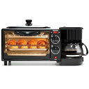 【中古】(非常に良い)Vifxucyトースター、家庭用多機能サンドイッチ朝食マシン、ロースター、コーヒーマシン、トースター、スリーインワンコーヒーポットベーキングお