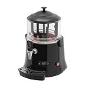【中古】(非常に良い)チョコレート溶解メーカー 5L 電動ディスペンサーウォーマーマシン - 温度調節可能なホットドリンクポット 蛇口付き - 商用グレード