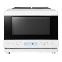 【中古】(非常に良い)シャープ 過熱水蒸気 オーブンレンジ RE-SS10Z-W ホワイト 30L 2段 調理 コンベクション