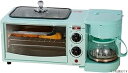 【中古】リン和膳居です3 in 1多機能家庭用110V朝食ミニオーブン、多機能家庭用サンドイッチ朝食マシンロースターコーヒーマシンフル機能オーブン調理マ