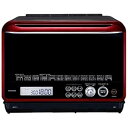 【中古】東芝 加熱水蒸気オーブンレンジ 30L 石窯ドーム グランレッド ER-ND300(R)