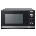 【中古】パナソニック コンパクト電子レンジ 0.9cft ブラックステンレス NN-SB438S