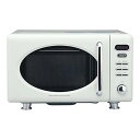 【中古】(非常に良い)ぼん家具 電子レンジ 17L 50/60Hz フラットテーブル 単機能 出力2段階 アッシュホワイト
