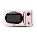 【中古】ノスタルジア レトロ 0.7立方フィート 700ワット カウンタートップ 電子レンジ オーブン ピンク