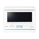 【中古】(非常に良い)SHARP シャープ 過熱水蒸気オーブンレンジ 26L 2段調理 PLAINLYシリーズ ホワイト系 RE-WF263-W