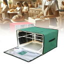 【中古】(非常に良い)ピザ生地発酵箱 蓋付き生地発酵箱 温度調整可能 発酵生地・ヨーグルト・納豆・もやしなどの製パン用発酵箱・サワードウパン作り道具キット XXL