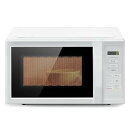 【中古】(非常に良い)カウンタートップ 電子レンジ 17L ターンテーブル ヘルツフリー 単機能 全国対応 一人暮らし ホワイト