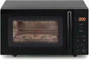 【中古】(非常に良い)電子レンジ 18L フラットテーブル 単機能 全国対応 ヘルツフリー 仕上がり調整 ブラック