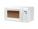 【中古】電子レンジ 17L 単機能 一人暮らし 二人暮らし ヘルツフリー ターンテーブル オートメニュー搭載 全国対応 タイマー機能付き ホワイト