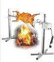 【中古】(非常に良い)Acnivko肉焼き機 回転、回転型 丸焼き機 70KG電気ロースター、ステンレススチールロティサリーグリル、15Wモーター小型豚ラムロテ...
