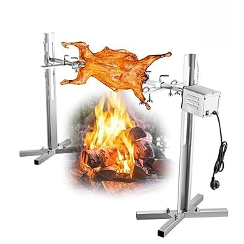【中古】TVT 電気ロースター 回転型 丸焼き機 ステンレススチールロティサリーグリル 15Wモーター小型豚ラムロティサリーロースター キャンプアウトドア 【中古】TVT 電気ロースター 回転型 丸焼き機 ステンレススチールロティサリーグリル 15Wモーター小型豚ラムロティサリーロースター キャンプアウトドア