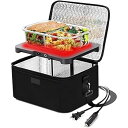 【中古】REENEW ポータブルオーブン 12V 車用電子レンジ 車載電子レンジ 大型電気ランチボックス 個人用電子レンジ加熱&生食品調理 車 トラック 旅行 ...