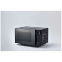 【中古】ORIGINALBASIC 電子レンジ 18L フラット ヘルツフリー ブラック OB-R18F1K