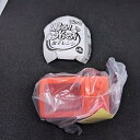 【中古】ピッと鳴る 光る 電子レンジ 横開き オレンジ
