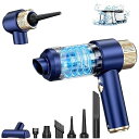 【中古】(非常に良い)ハンディクリーナー 多機能ミニ掃除機車用掃除機 コードレス 車用 カークリーナーパワフル Type-C 充電式はんでい 乾湿両用 強力吸引...