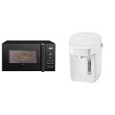【中古】(非常に良い)COMFEE` 電子レンジ 17L ターンテーブル 単機能 レンジ ヘルツフリー 全国対応 650W出力 CF-EM203-BK 消音モー...
