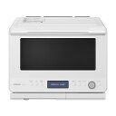 【中古】(非常に良い)日立 過熱水蒸気 オーブンレンジ ヘルシーシェフ 30L MRO-W1D W フロストホワイト 熱風コンベクション 2段式 Wスキャン ワ...