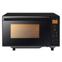 【中古】(非常に良い)電子レンジ 17L フラットテーブル 単機能 縦開き ヘルツフリー 全国対応 最大出力650W 3段階出力調整 ブラック