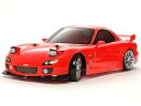 【中古】TAMIYA マツダ RX-7 TT-02D ドリフトスペック TAM58648A カーエレックキット 1/10 オンロード