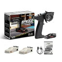 【中古】(非常に良い)Turbo Racing C74 1:76ラジコンカー ターボレーシング 1/76ミニRCカー 40分連続稼働 2.4GHz技適認証済み 比例制御 ブレーキライト 車おもちゃ RT