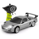 【中古】LDR/C 1/18ドリフトカー NSXラジコンカー RWD後輪駆動 ドリフト走行 2.4GHz比例制御 リトラクタブルヘッドライト ジャイロ付き 車おもちゃ