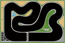 【中古】ハイテック Turbo Racing RCトラック アドバンスA 80×120cm ターボレーシング純正品 サーキット レース用コース レースマット オプションパーツ