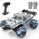 【中古】DEERC ラジコン オフロード ラジコンカー 車 おもちゃ リモコンカー 電動RCカー 4WD 高速 32km/h 無段階 1/14スケール全地形対応...